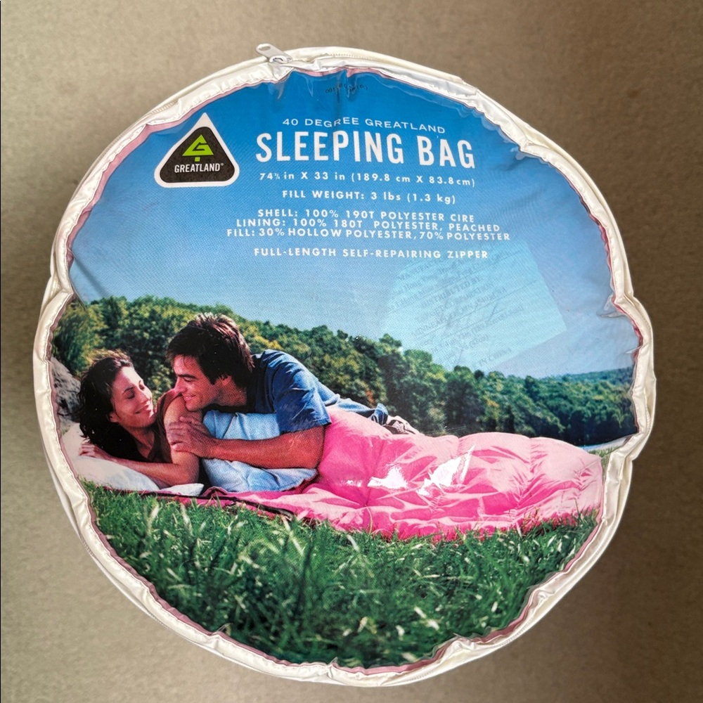 Pink Sleeping Bag